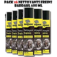 PACK BARDAHL LIMPIADOR FRENOS - SUPER DESENGRASANTE - 6 X 600ml